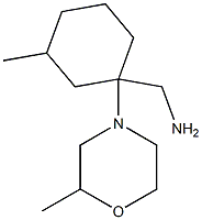 [3-methyl-1-(2-methylmorpholin-4-yl)cyclohexyl]methylamine