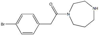 1-[(4-bromophenyl)acetyl]-1,4-diazepane