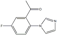 1-[5-fluoro-2-(1H-imidazol-1-yl)phenyl]ethan-1-one