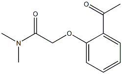 2-(2-acetylphenoxy)-N,N-dimethylacetamide