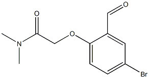 2-(4-bromo-2-formylphenoxy)-N,N-dimethylacetamide