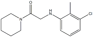 2-[(3-chloro-2-methylphenyl)amino]-1-(piperidin-1-yl)ethan-1-one