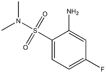 2-amino-4-fluoro-N,N-dimethylbenzene-1-sulfonamide