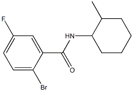 2-bromo-5-fluoro-N-(2-methylcyclohexyl)benzamide