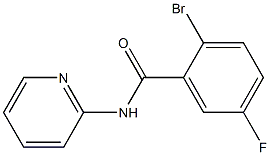 2-bromo-5-fluoro-N-pyridin-2-ylbenzamide