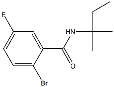 2-bromo-N-(1,1-dimethylpropyl)-5-fluorobenzamide