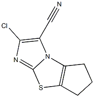 2-chloro-6,7-dihydro-5H-cyclopenta[d]imidazo[2,1-b][1,3]thiazole-3-carbonitrile