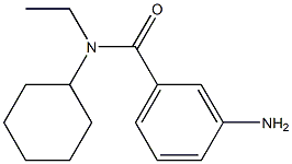 3-amino-N-cyclohexyl-N-ethylbenzamide