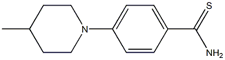 4-(4-methylpiperidin-1-yl)benzene-1-carbothioamide