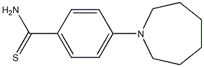 4-(azepan-1-yl)benzene-1-carbothioamide