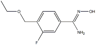 4-(ethoxymethyl)-3-fluoro-N'-hydroxybenzenecarboximidamide