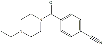 4-[(4-ethylpiperazin-1-yl)carbonyl]benzonitrile