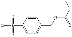 4-[(propionylamino)methyl]benzenesulfonyl chloride