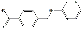 4-[(pyrazin-2-ylamino)methyl]benzoic acid