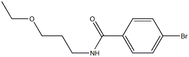 4-bromo-N-(3-ethoxypropyl)benzamide