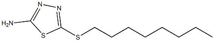 5-(octylsulfanyl)-1,3,4-thiadiazol-2-amine