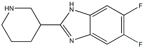 5,6-difluoro-2-(piperidin-3-yl)-1H-1,3-benzodiazole