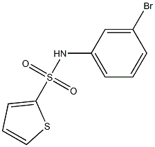 N-(3-bromophenyl)thiophene-2-sulfonamide