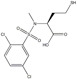 N-[(2,5-dichlorophenyl)sulfonyl](methyl)homocysteine