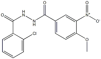 N'-(2-chlorobenzoyl)-3-nitro-4-methoxybenzohydrazide