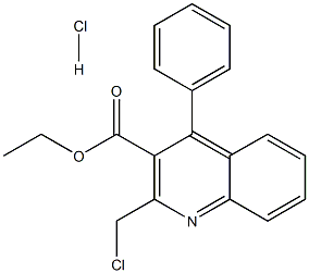 Ethyl 2-(chloromethyl)-4-phenylquinoline-3-carboxylate hydrochloride ,97%