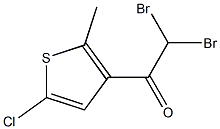 2,2-DIBROMO-1-(5-CHLORO-2-METHYL-THIOPHEN-3-YL)-ETHANONE