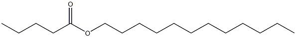 dodecyl pentanoate Structural