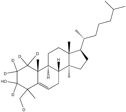 Lanosterol-D6 Structural