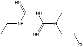 N-Ethyl Metformin Hydrochloride Structural