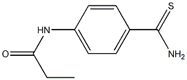 N-[4-(aminocarbonothioyl)phenyl]propanamide