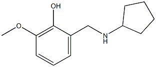 2-[(cyclopentylamino)methyl]-6-methoxyphenol