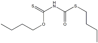O,S-dibutyl dithioimidodicarbonate Structural