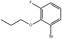 1-Bromo-3-fluoro-2-propoxy-benzene
 Structural