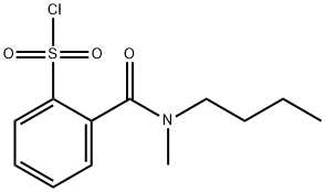 2-[butyl(methyl)carbamoyl]benzene-1-sulfonyl chloride