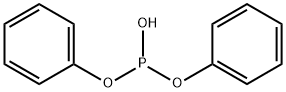 Phosphorous acid, diphenyl ester Structural