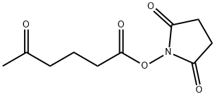 Hexanoic acid, 5-oxo-, 2,5-dioxo-1-pyrrolidinyl ester Structural