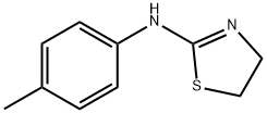 N-(4-methylphenyl)-4,5-dihydro-1,3-thiazol-2-amine Structural