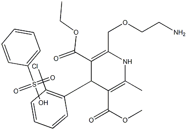 Amlodipine Desfluoro Impurity Structural