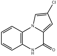 Pyrrolo[1,2-a]quinoxalin-4(5H)-one, 2-chloro- Structural