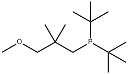 Phosphine, bis(1,1-dimethylethyl)(3-methoxy-2,2-dimethylpropyl)- Structural