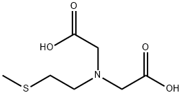 Glycine, N-(carboxymethyl)-N-[2-(methylthio)ethyl]- Structural