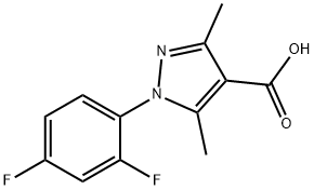 1-(2,4-difluorophenyl)-3,5-dimethyl-1H-pyrazole-4-carboxylic acid