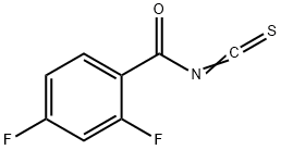 Benzoyl isothiocyanate, 2,4-difluoro- Structural