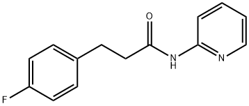 Benzenepropanamide, 4-fluoro-N-2-pyridinyl- Structural