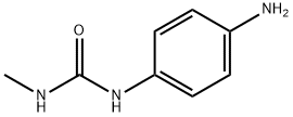 Urea, N-(4-aminophenyl)-N'-methyl- Structural