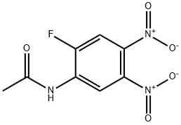 Acetamide, N-(2-fluoro-4,5-dinitrophenyl)- Structural