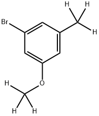 3-(Methyl-d3)-5-(methoxy-d3)-bromobenzene