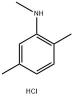 N,2,5-trimethylaniline hydrochloride Structural