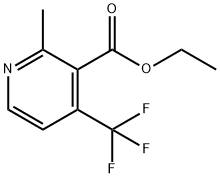 ethyl 2-methyl-4-(trifluoromethyl)nicotinate Structural