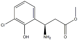 METHYL (3R)-3-AMINO-3-(3-CHLORO-2-HYDROXYPHENYL)PROPANOATE